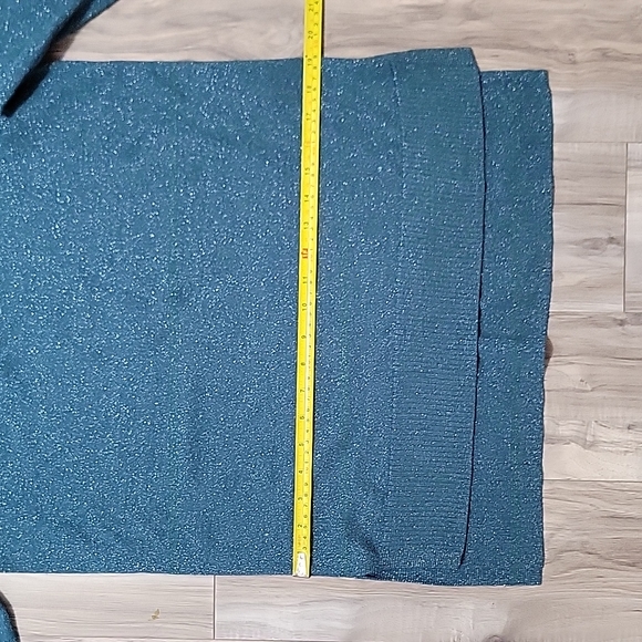 Apt 9. Metallic knit tunic sweater - M - Picture 8 of 8